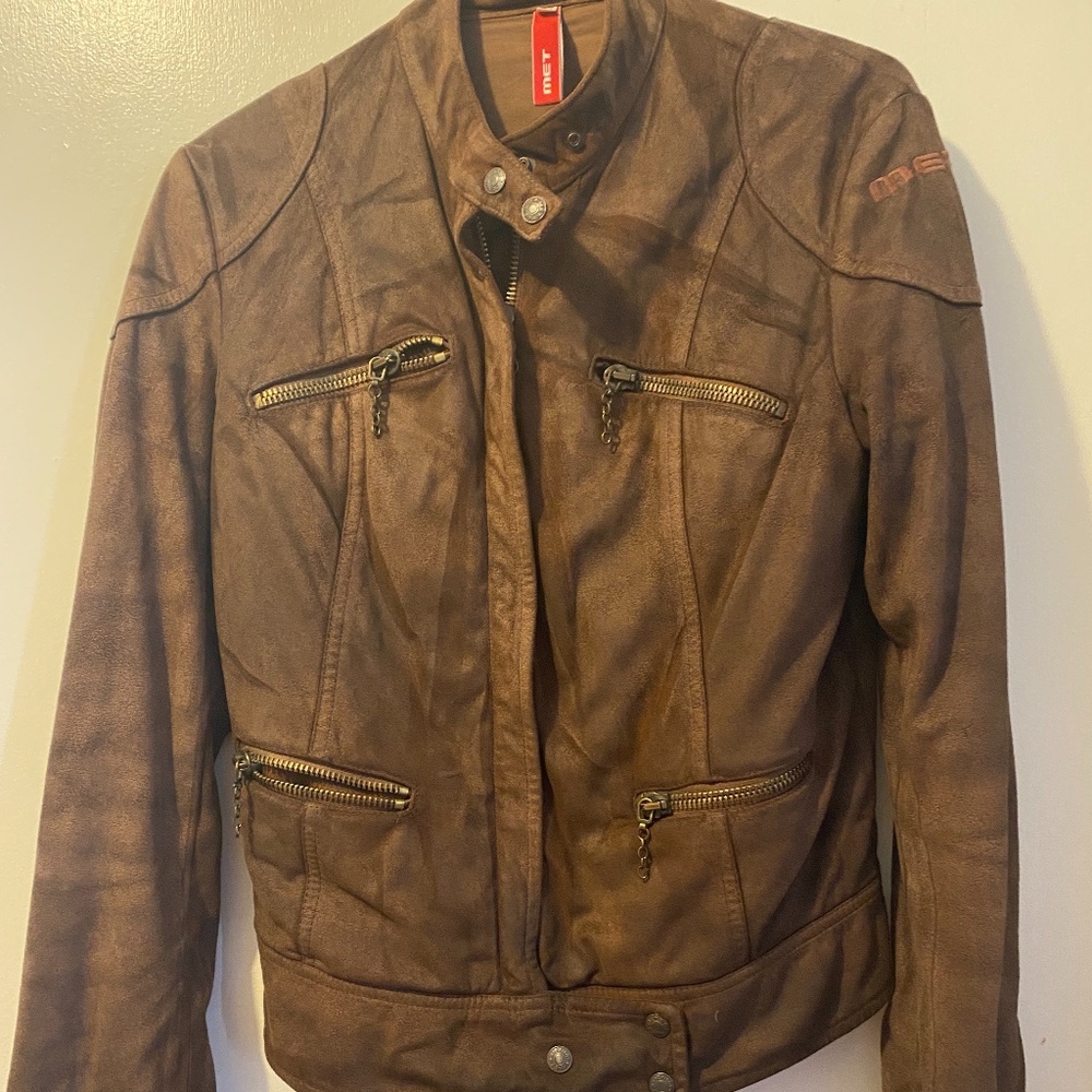 MET suede jacket